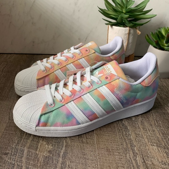 adidas gazelle silver green womens Adidas AE 1 Low Tie Dye Basketball Sneakers – OVERTIME main image 0